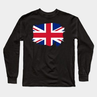 Union Jack - United Kingdom Flag Long Sleeve T-Shirt